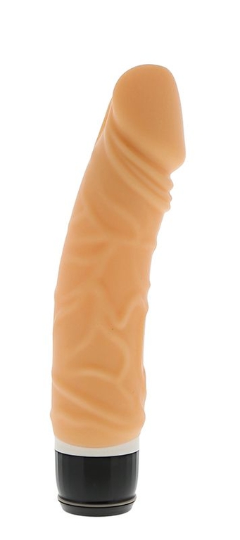 Реалистичный 7-скоростной вибратор PURRFECT SILICONE CLASSIC 6.5INCH FLESH - 16,5 см.