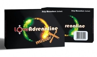 Возбуждающие капли для двоих LoveAdrenaline - 5 ампул (5 мл.)