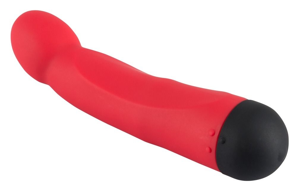 Красный G-стимулятор Red G-Spot Vibe - 17 см.