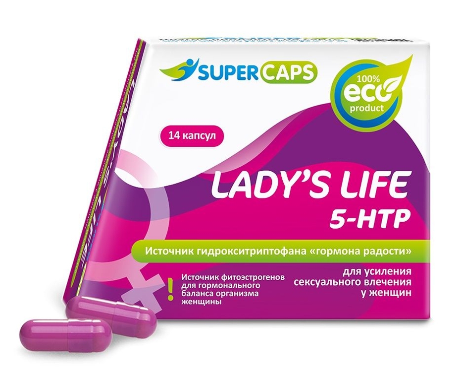 Возбуждающие капсулы Ladys Life - 14 капсул (0,35 гр.)