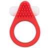 Красное эрекционное кольцо LIT-UP SILICONE STIMU RING 1 RED