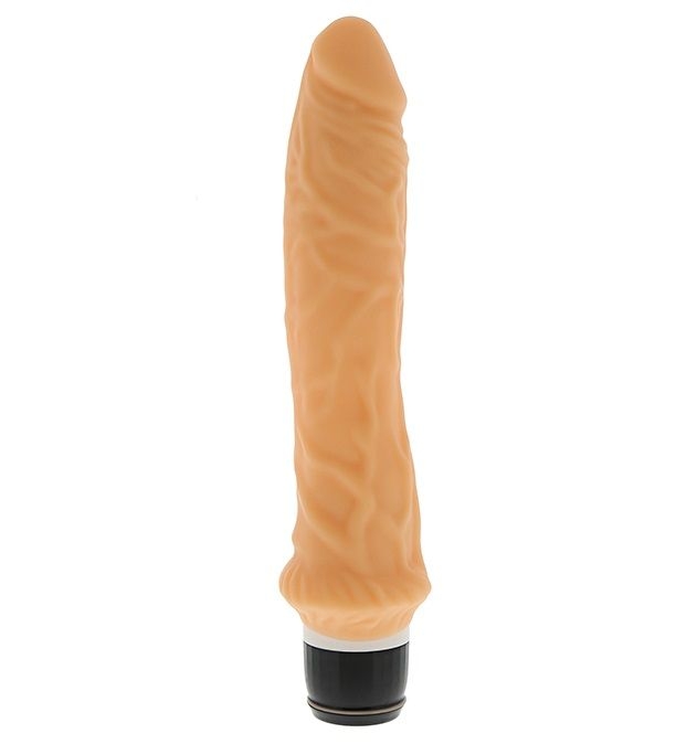 Телесный вибратор-реалистик PURRFECT SILICONE CLASSIC 8.5INCH - 21,5 см.