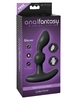 Чёрный вибромассажер простаты P-Motion Massager - 15,2 см.