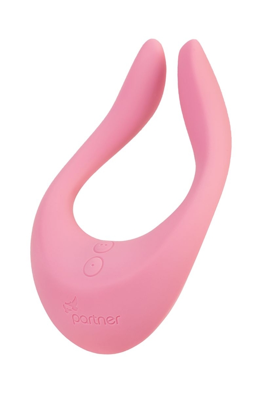 Розовый многофункциональный стимулятор для пар Satisfyer Endless Joy