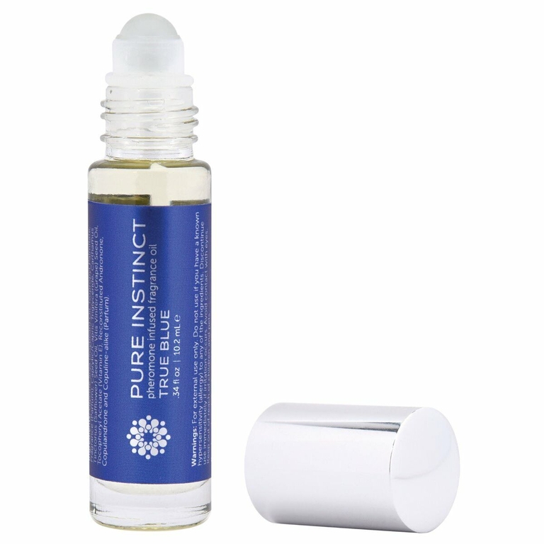 Обогащенное ароматическое масло для двоих Pure Instinct Oil True Blue Roll on - 10,2 мл.